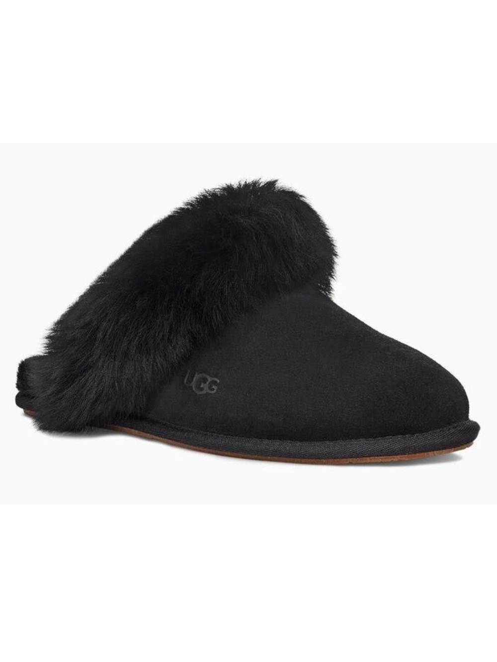 UGG Women's Scuff Sis Slippers Size 7 Black